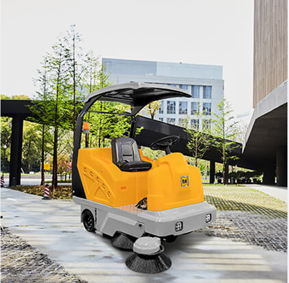 小型扫地机MN-E300 天津物业小区|企业工厂|市政环卫|学校公园|驾驶式扫地机