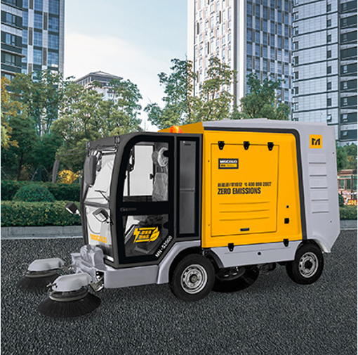 大型电动清扫车MN-S2000  标配高压水清,手持吸口,驾驶室空调装置